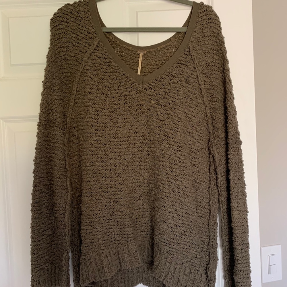 Free People V-neck Sweater